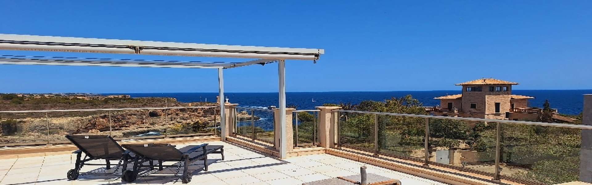 Dachterrassenapartment mit Meerblick in Santanyí/Cala Figuera